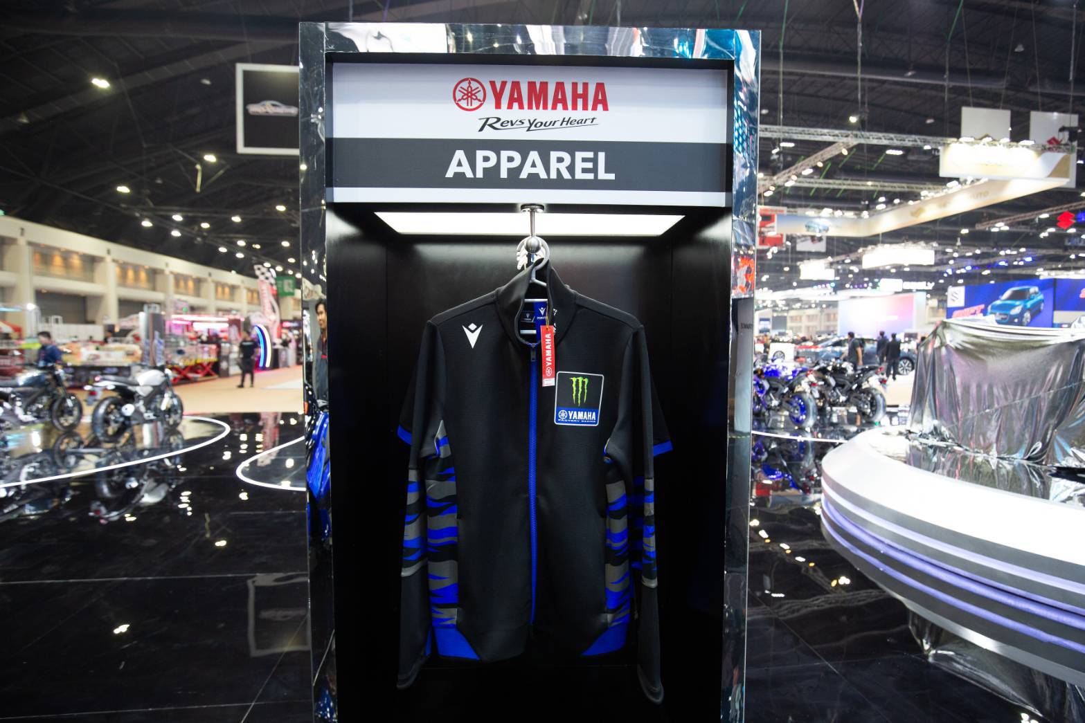 YAMAHA APPAREL & ACCESSORIESในบูธยามาฮ่า Yamaha MotorShow 2025