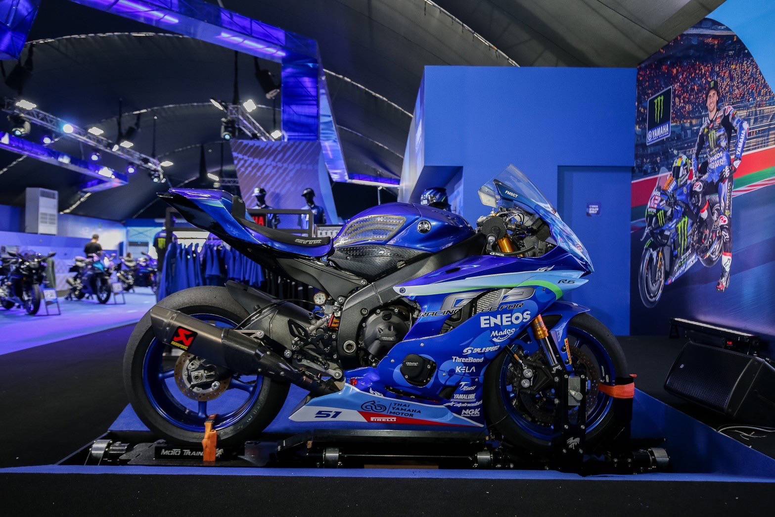 ยามาฮ่าเนรมิต YAMAHA GP PAVILION พร้อมรองรับแฟนมอเตอร์สปอร์ตทั่วโลก ในการแข่งขัน Thailand Grand Prix 2024 จัดเต็มกระทบไหล่ 2 นักแข่งระดับโลก