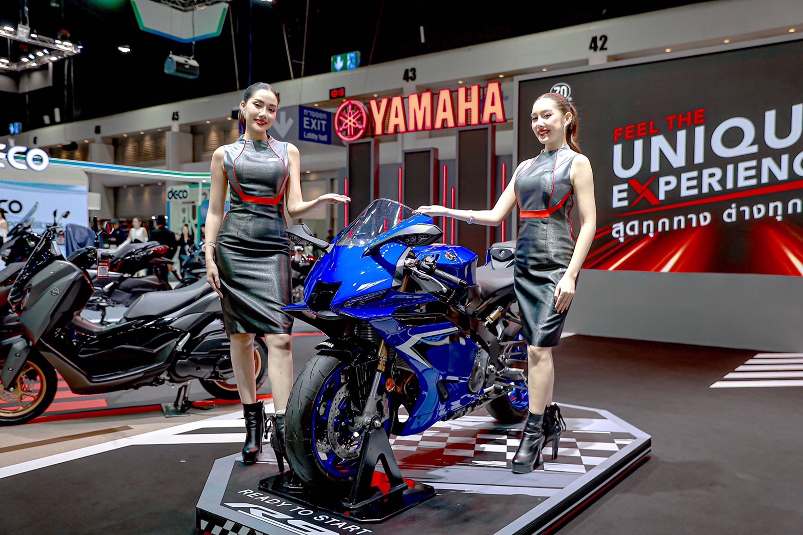 ยามาฮ่าเปิดบูธ “YAMAHA FEEL THE UNIQUE EXPERIENCE”